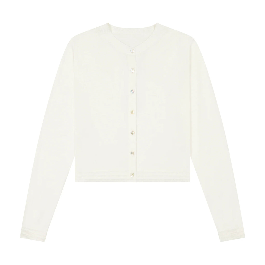 Knit Cardigan - White