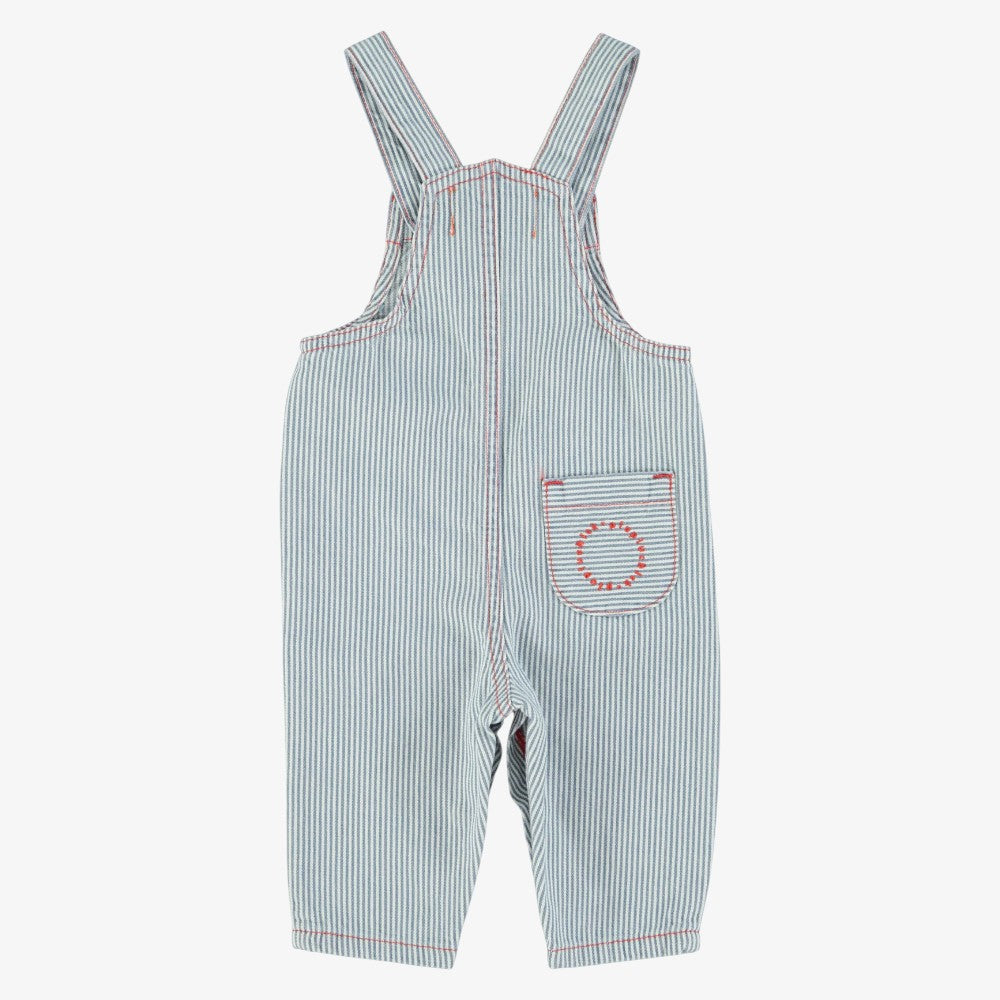 Stripe Romper - Ecru