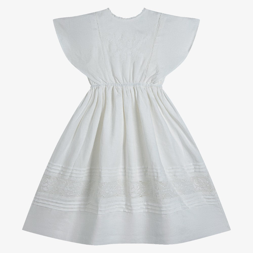 Emilie Dress - White