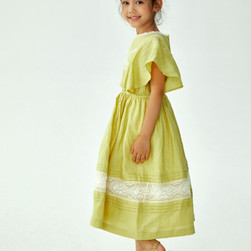 Emilie Dress - Yellow