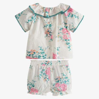 Miki Set - Pink&amp;ivory