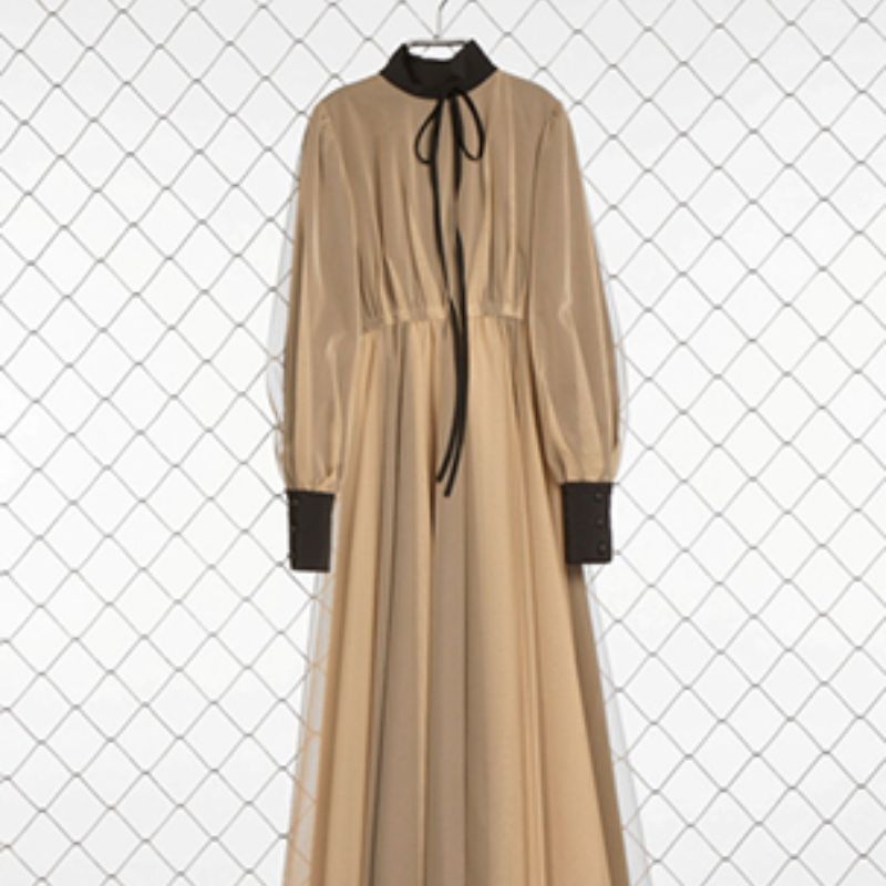 Soft Core Dress - Beige