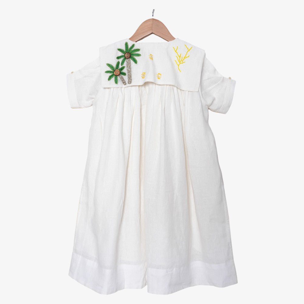 Lagoon Dress - White