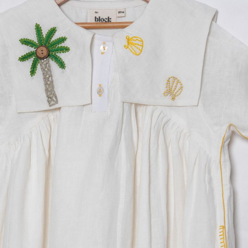 Lagoon Dress - White