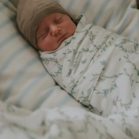 Printed Swaddle - Secret Garden