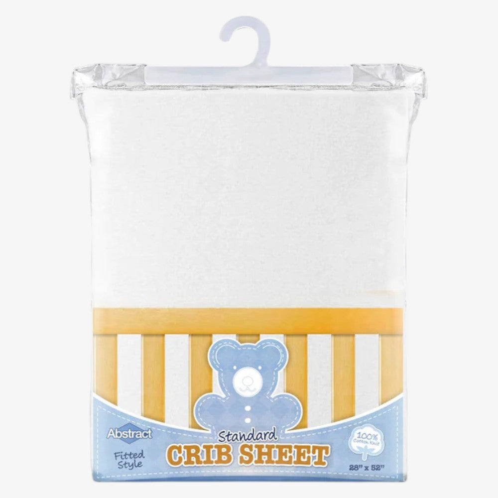Standard Crib Sheet - White