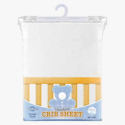 Standard Crib Sheet - White