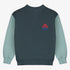 V-Neck Sweatshirt - Navy