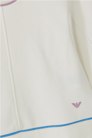 Emporio Armani Long Sleeve Sweatshirt - White