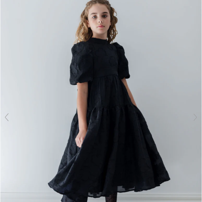 Elise Midi Dress - Black