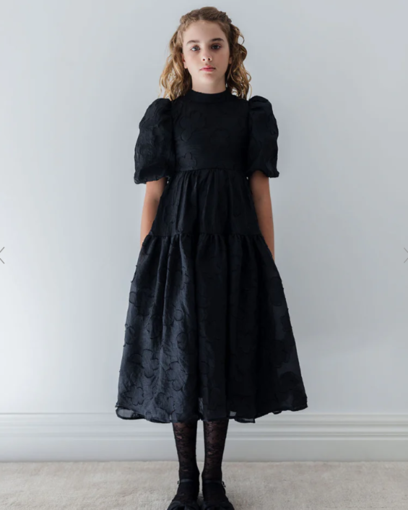 Elise Midi Dress - Black