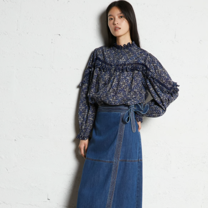 Noelianne Shirt - Midnight