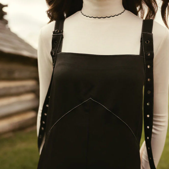Stitched jumper - Black