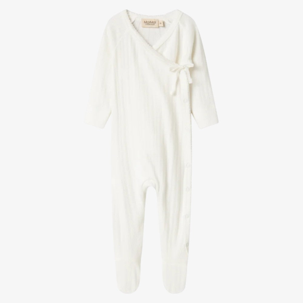 Rubetta Footie - Gentle White