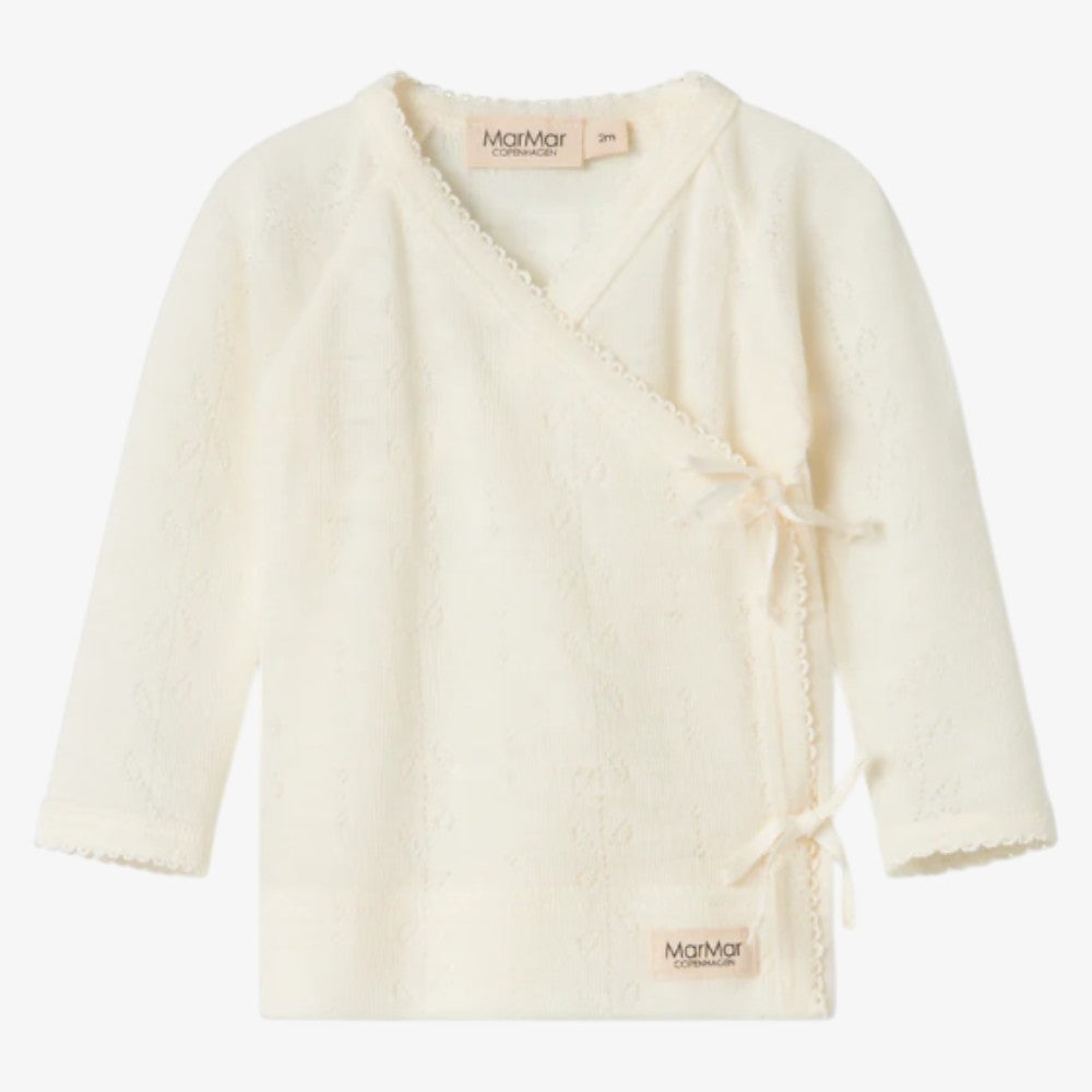Tut Wrap Pointelle 3 Piece Set - Natural