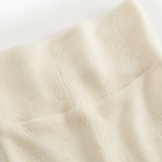 Tut Wrap Pointelle 3 Piece Set - Natural