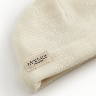 Aiko Pointelle Hat - Natural