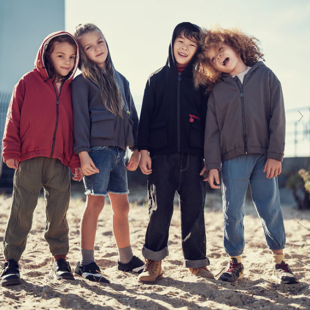 Hooded Jacket - Black