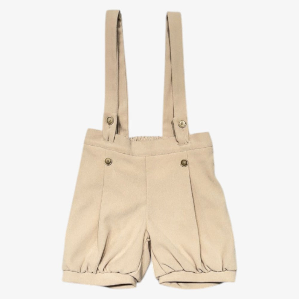 Suspender Pants - Cream