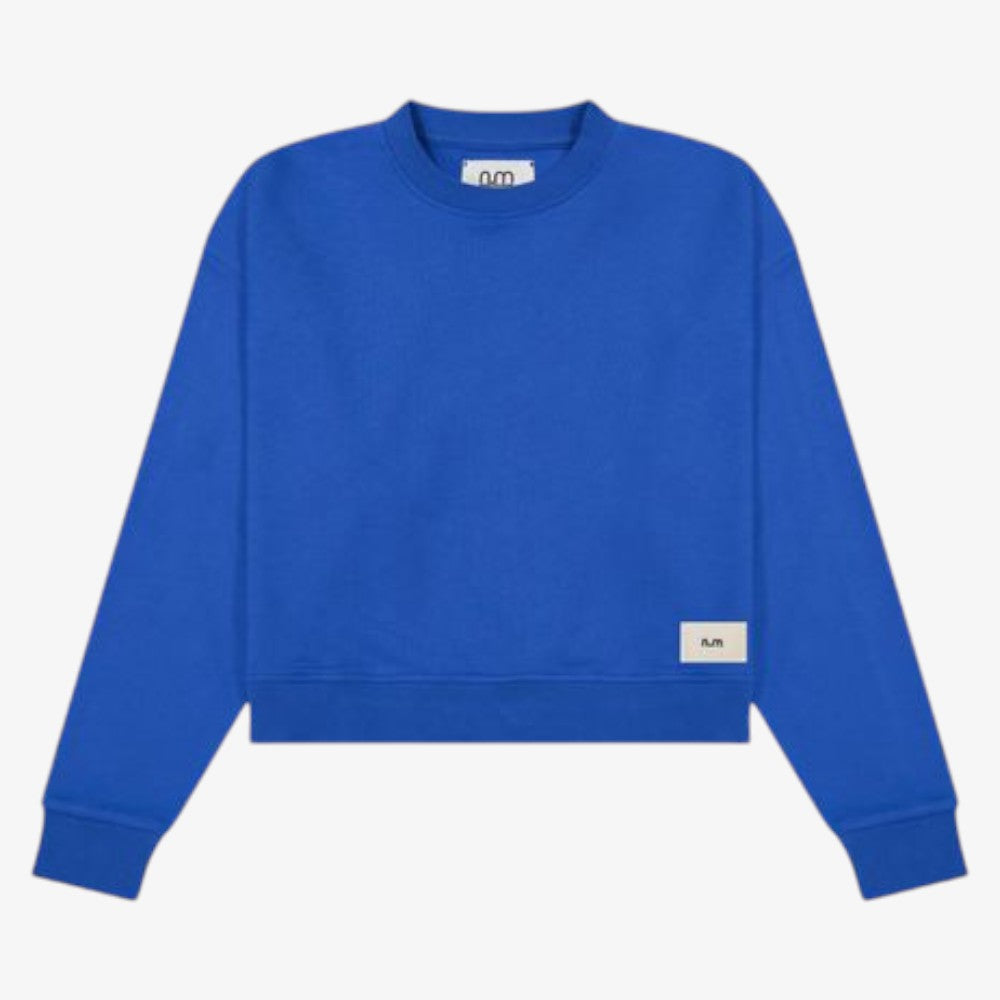Crewneck Cropped Sweatshirt - Royal