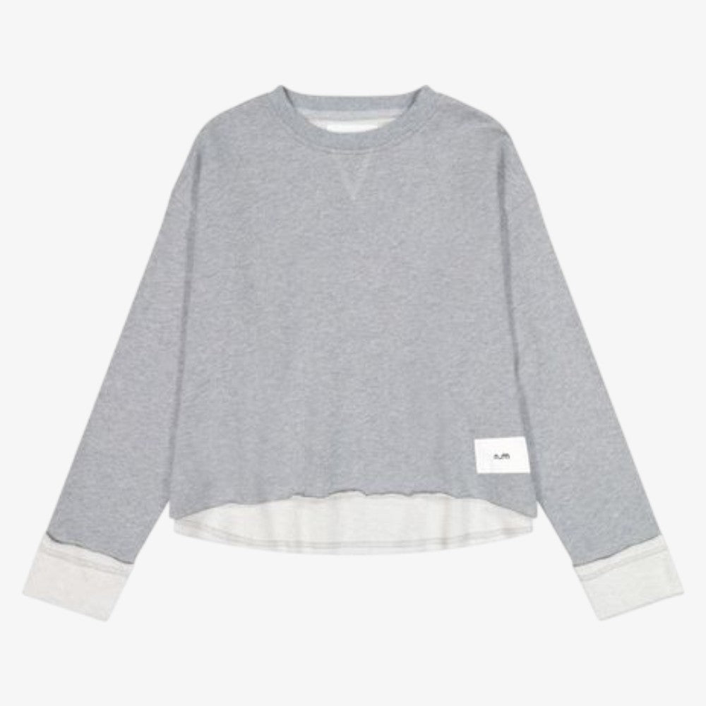 Terry Crop Top - Grey
