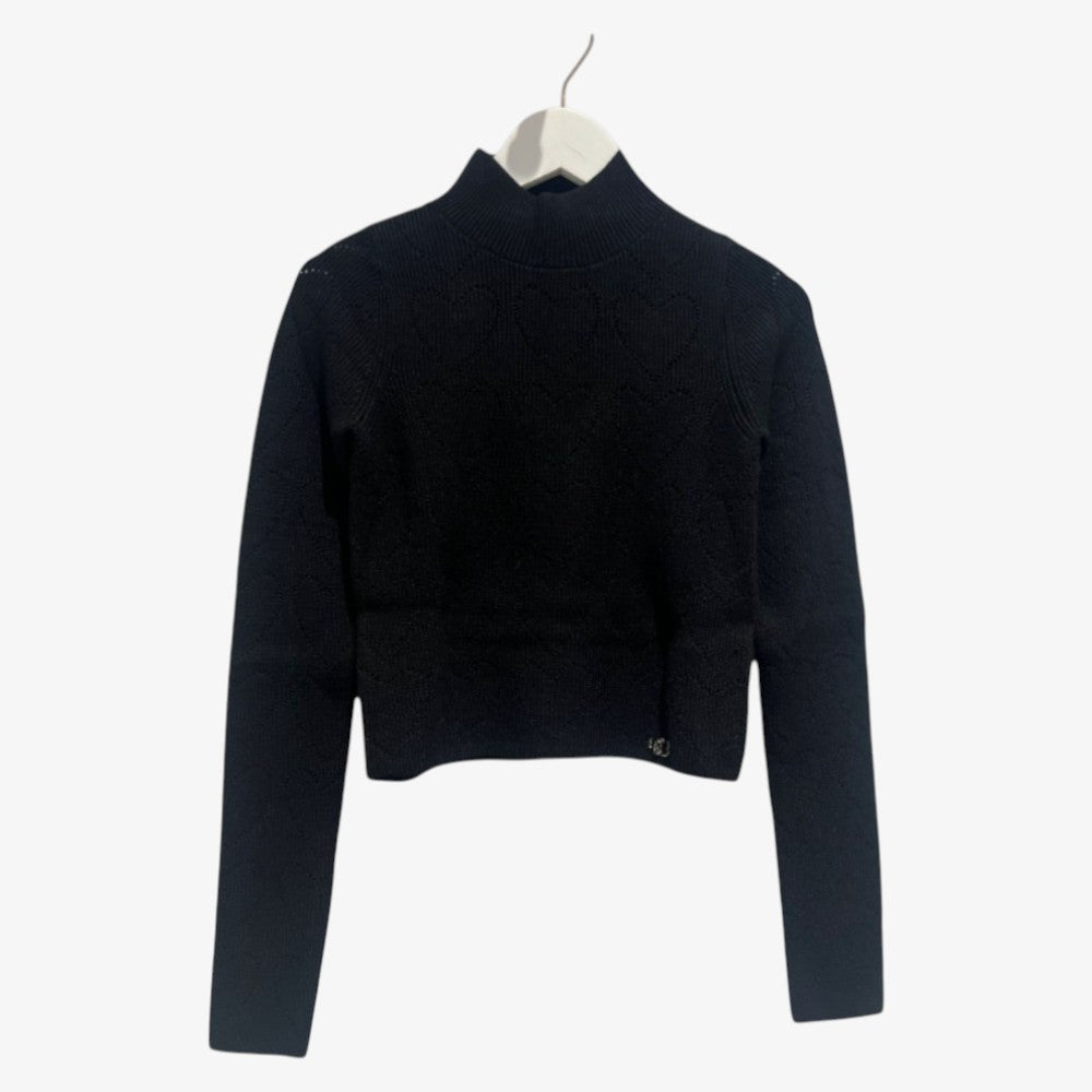 Heart Sweater - Black