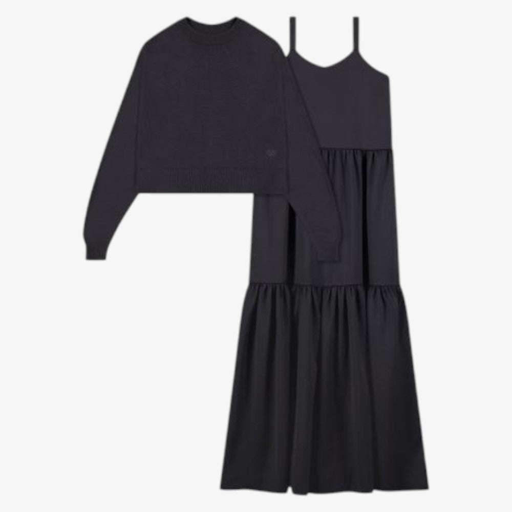 Slip Dress - Black