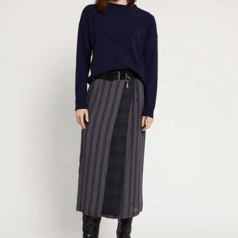 Wrap Skirt - Grey