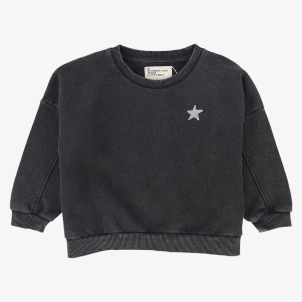 Logo Sweatshirt - Faded Black
