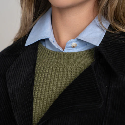 Crop Shirt - Light Blue