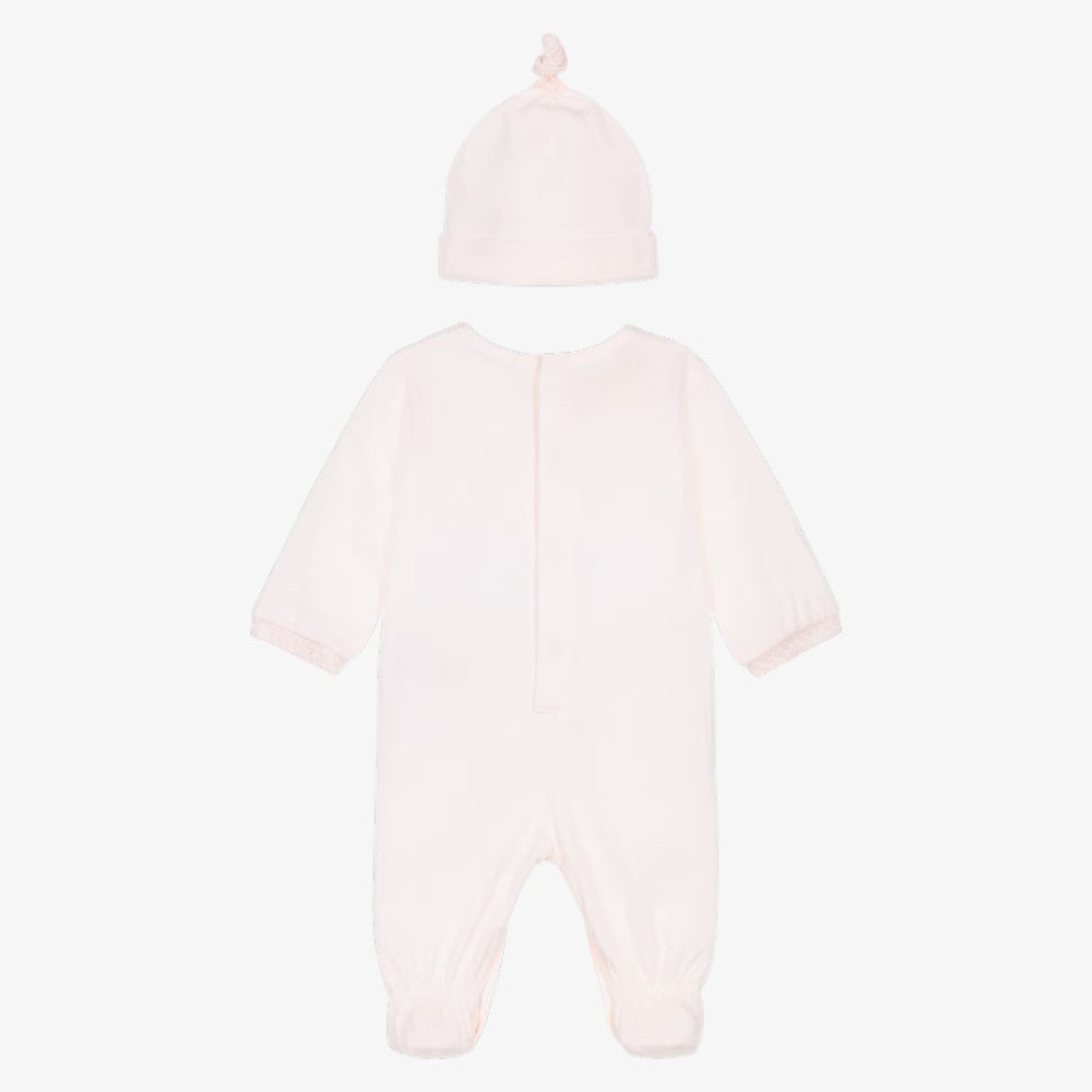 Footie And Hat - Pink
