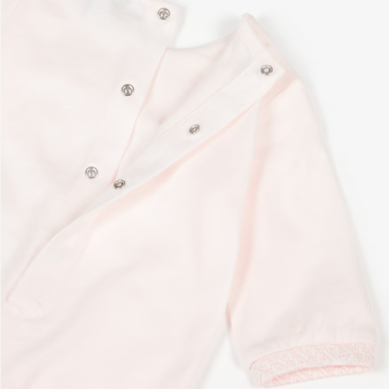 Footie And Hat - Pink