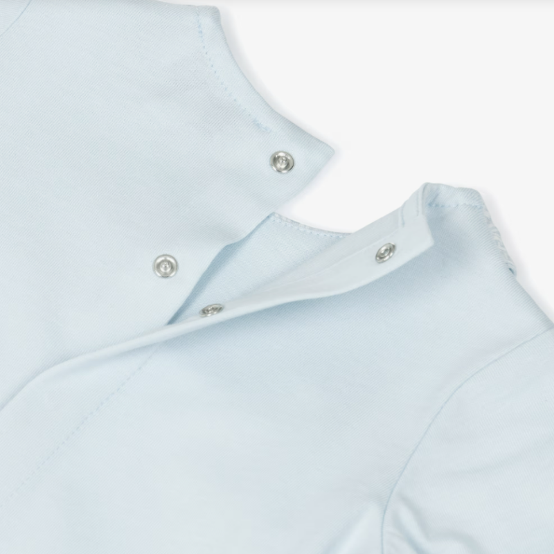 Footie And Hat - Blue