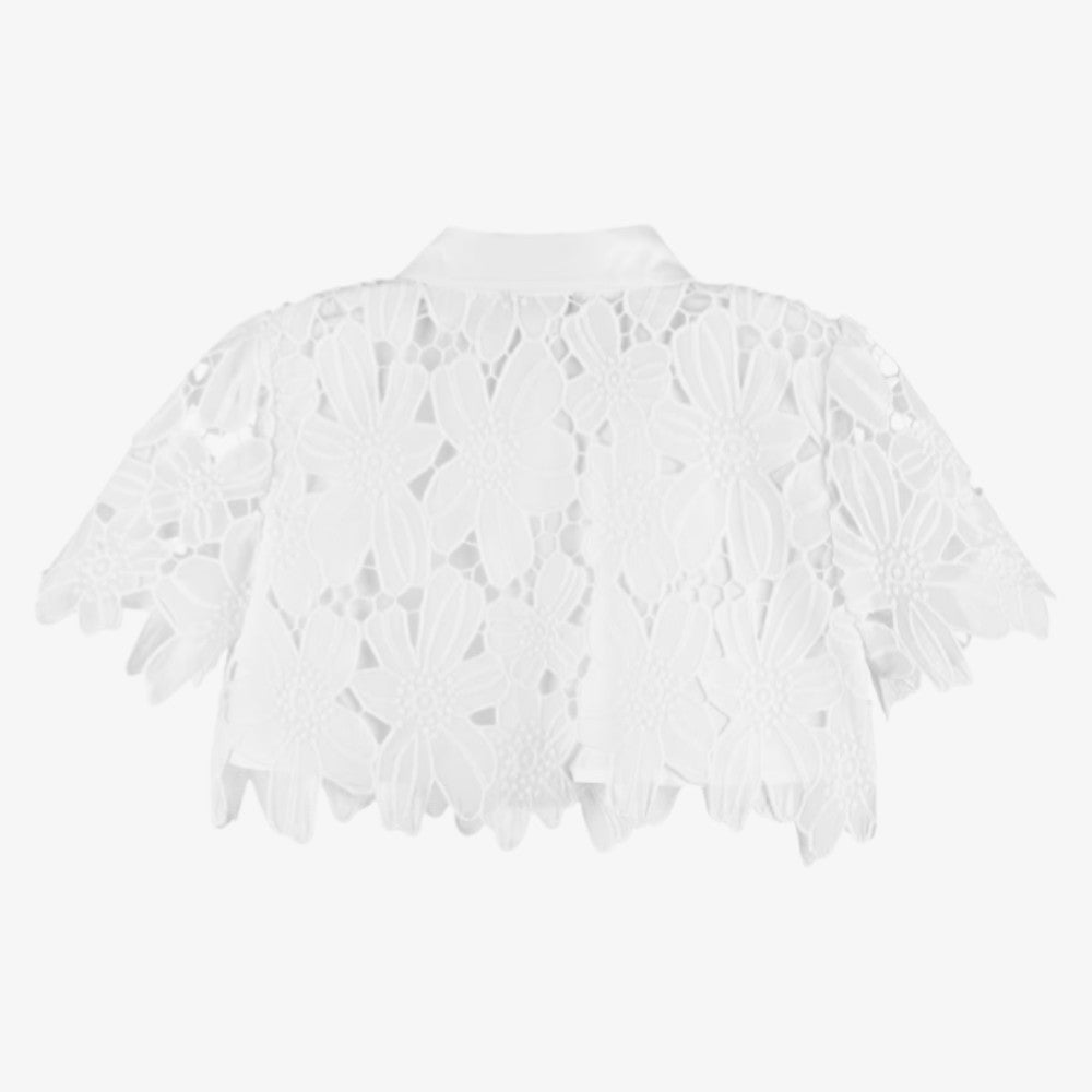Lace Shirt - White