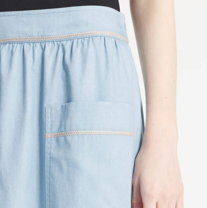 Pocket Skirt - Blue