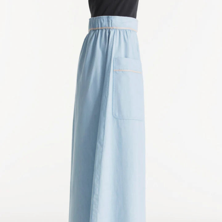 Pocket Skirt - Blue