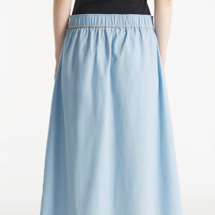 Pocket Skirt - Blue