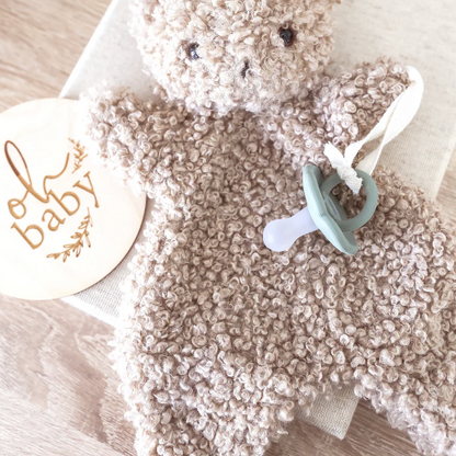 Charlie Bear Comforter - Oatmeal