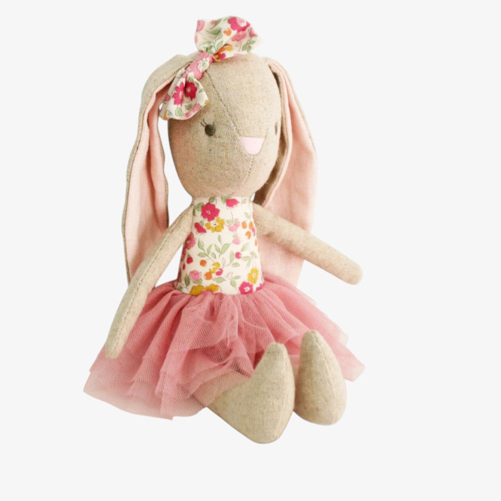 Linen Baby Pearl Bunny - Blush