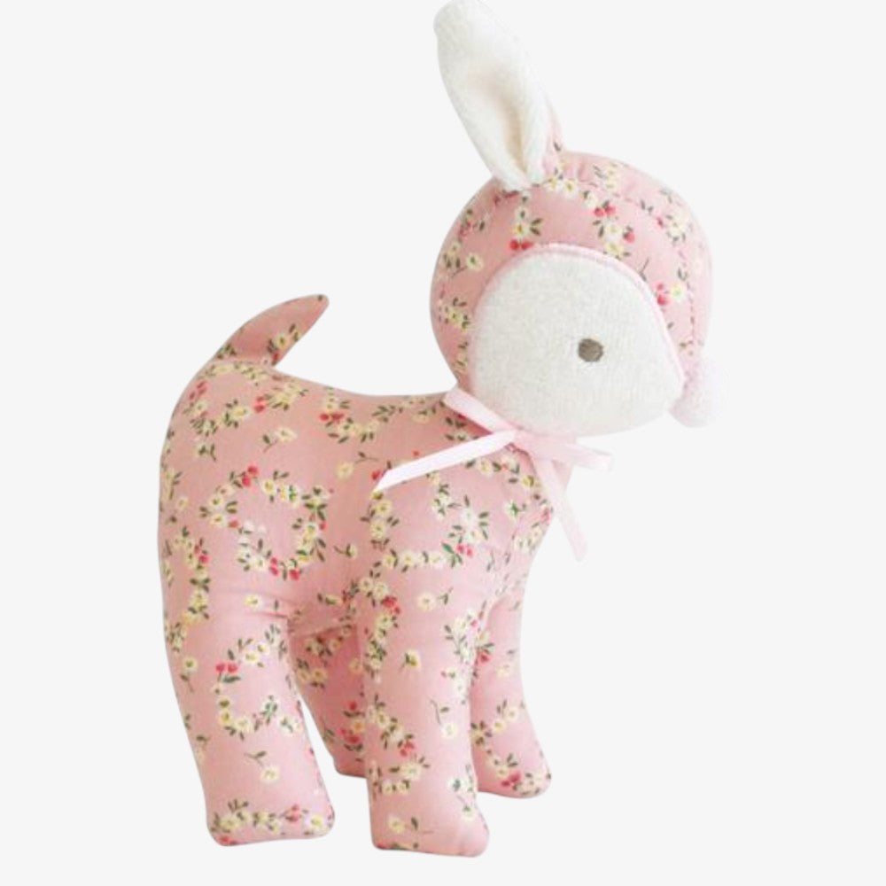 Baby Deer Rattle - Posy Heart