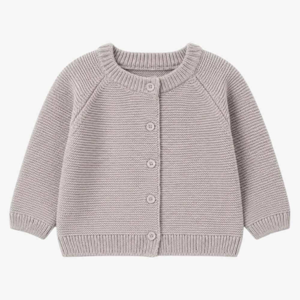 Knit Cardigan - Taupe