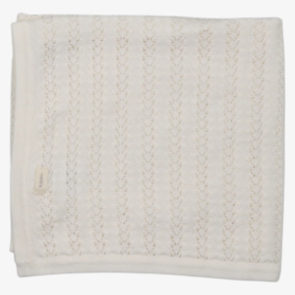 Crochet Bris Blanket - White