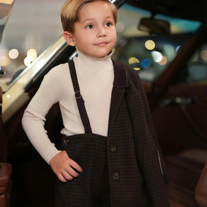 Dean Basic Turtleneck - Stone