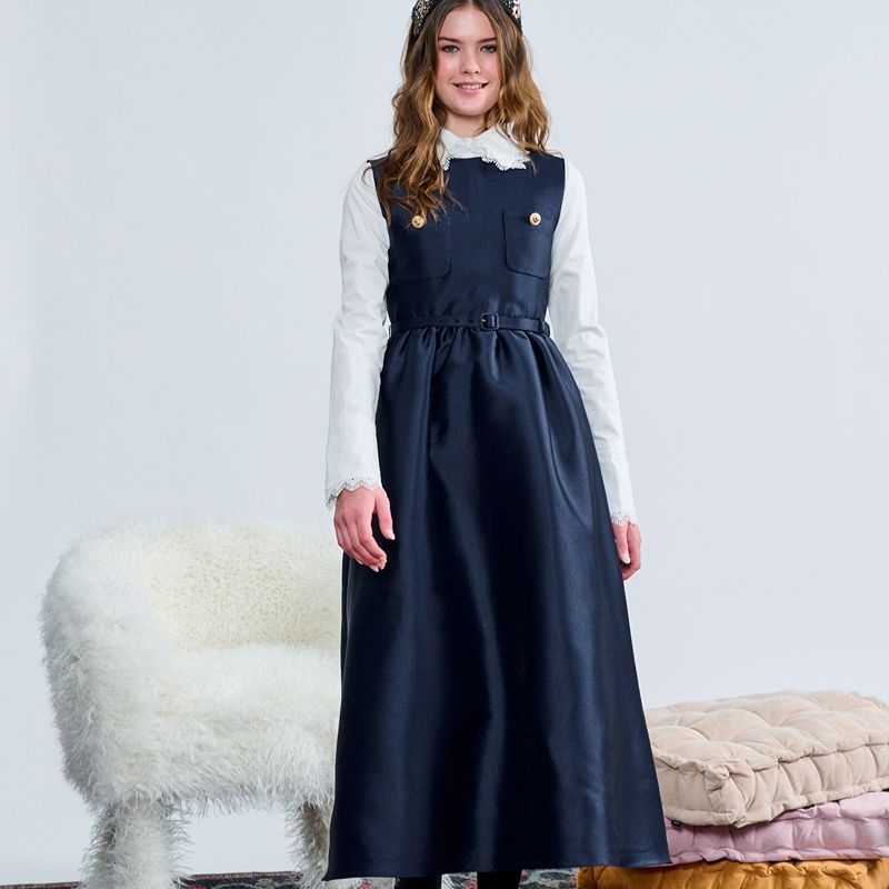 Belt Jumper - Navy