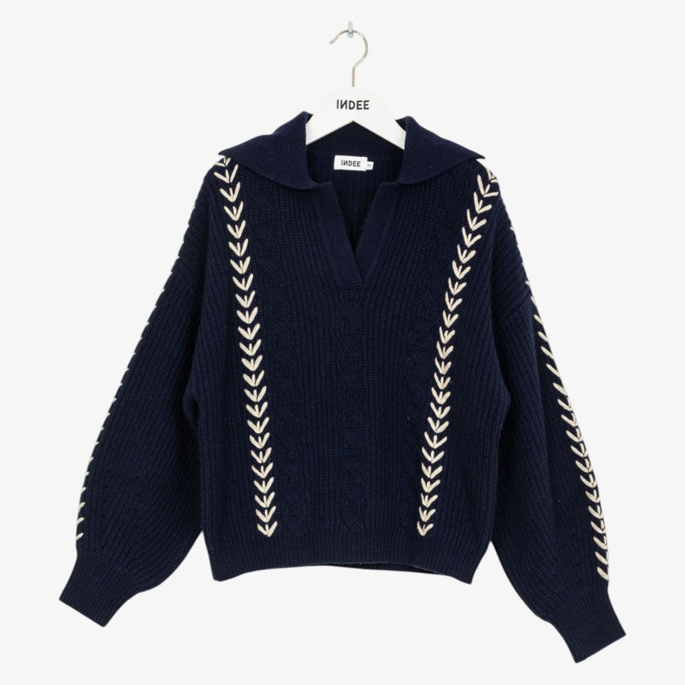 Tahiti Sweater - Navy