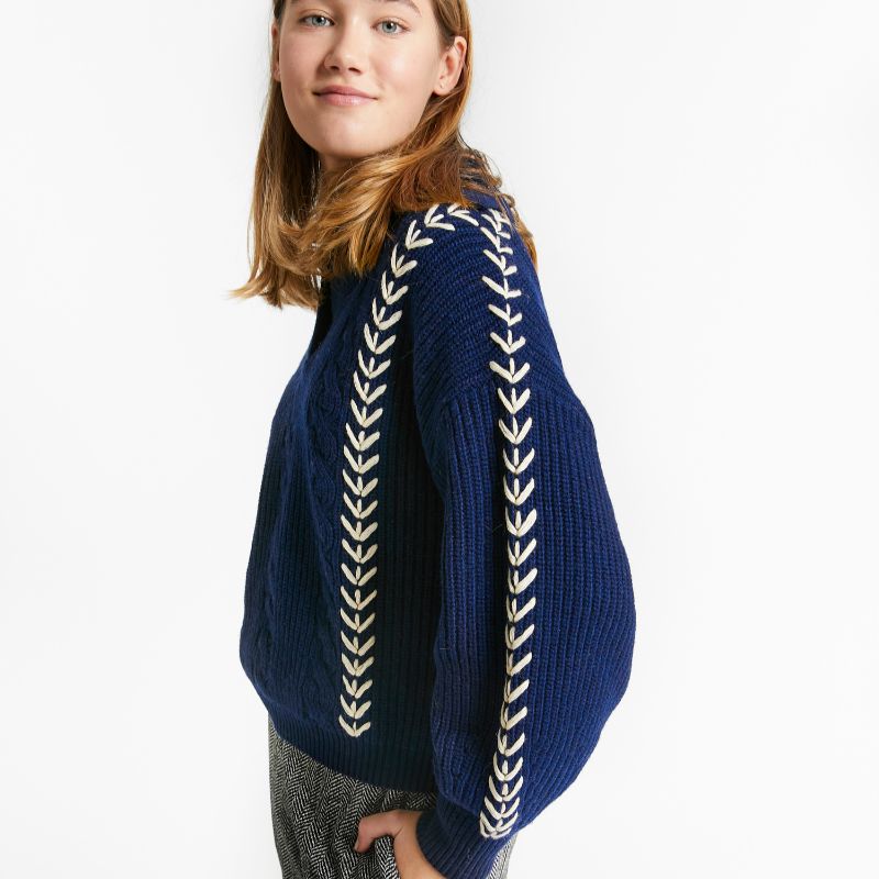 Tahiti Sweater - Navy