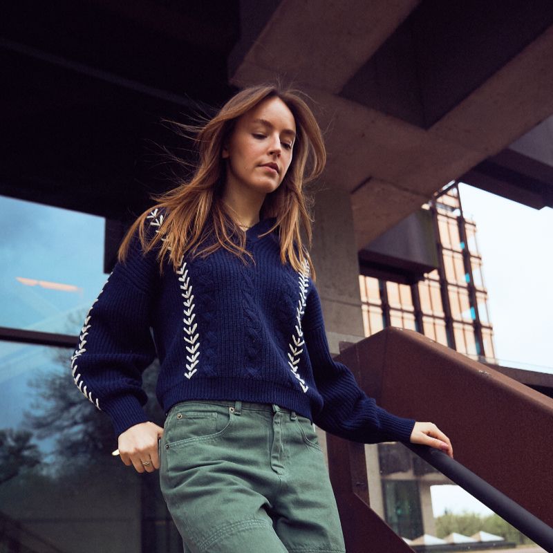 Tahiti Sweater - Navy