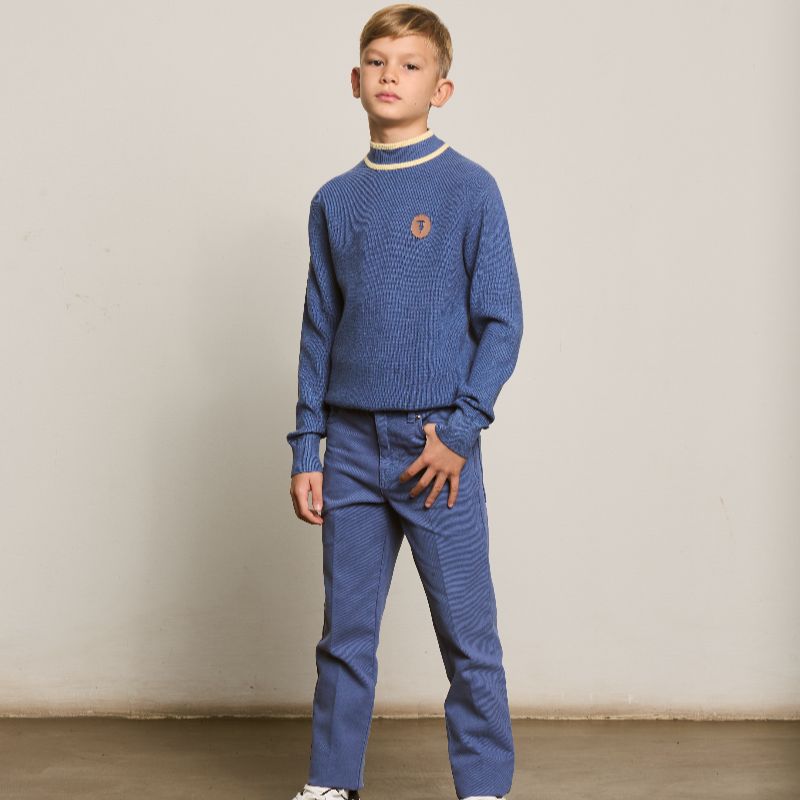 Knit Sweater - Blue