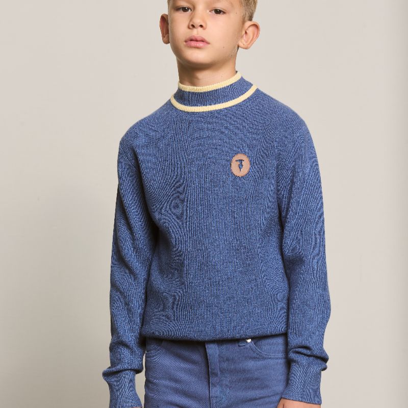 Knit Sweater - Blue
