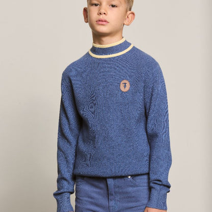 Knit Sweater - Blue